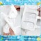 8-Set Silicone Popsicle & Cakesicle Molds with 400 Wooden Sticks – 4-Cavity Reusable Ice Pop & Oval Cake Molds for Kids, DIY Frozen Treats, Easy Release Party Snacks (White)
